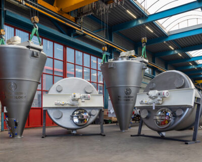 Successful Project: 4 New Conical mixers